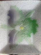 Vintage Japanese Shippō-yaki Floral Dish