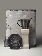 QIU Atelier Origami-Inspired Octagonal Coffee Cup & Saucer